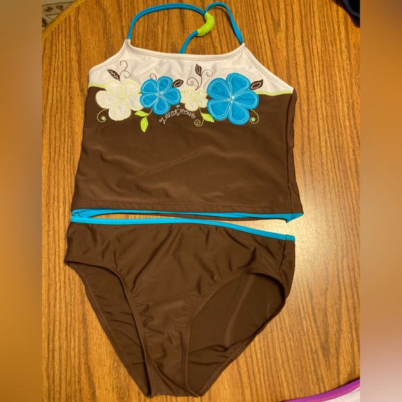 Girls Tankini size 16. ZeroXposur - Picture 1 of 4
